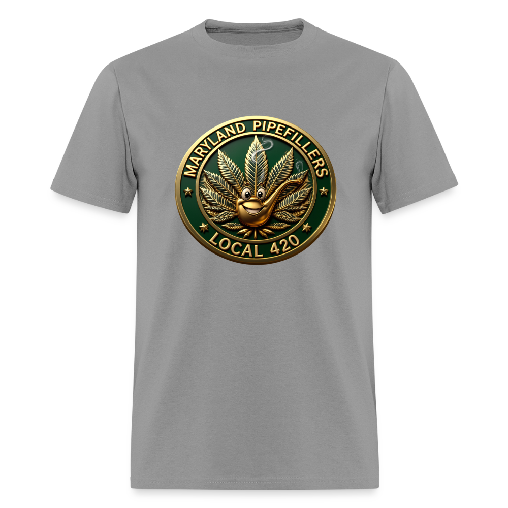 MARYLAND PIPEFILLERS LOCAL 420 Men's T-Shirt - rock