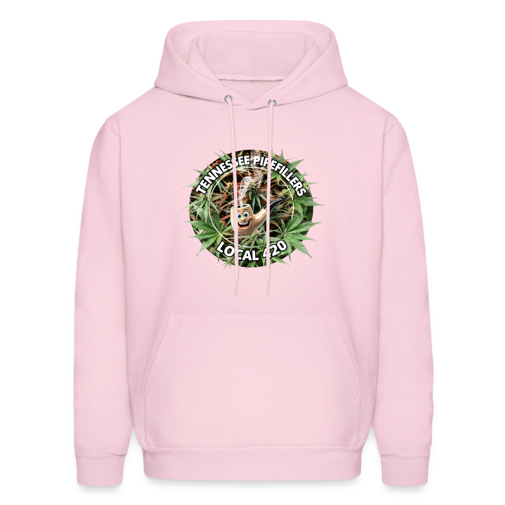 TENNESSEE PIPEFILLERS LOCAL 420 F/B DESIGN Men's  Hoodie - pale pink