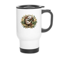FLORIDA PIPEFILLERS LOCAL 420 14oz Stainless Steel Travel Mug - white