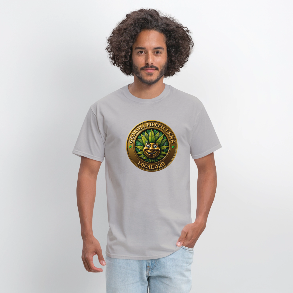 GEORGIA PIPEFILLERS LOCAL 420 F/B DESIGN  Men's T-Shirt - rock