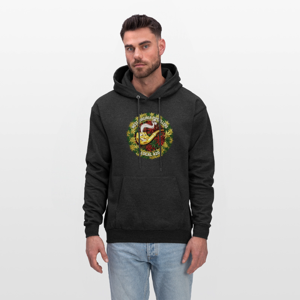 WEST VIRGINIA PIPIEFILLERS LOCAL 420 Men's Hoodie - charcoal grey