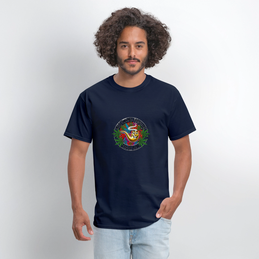 WEST VIRGINIA PIPEFILLERS LOCAL 420 Men's T-Shirt - navy