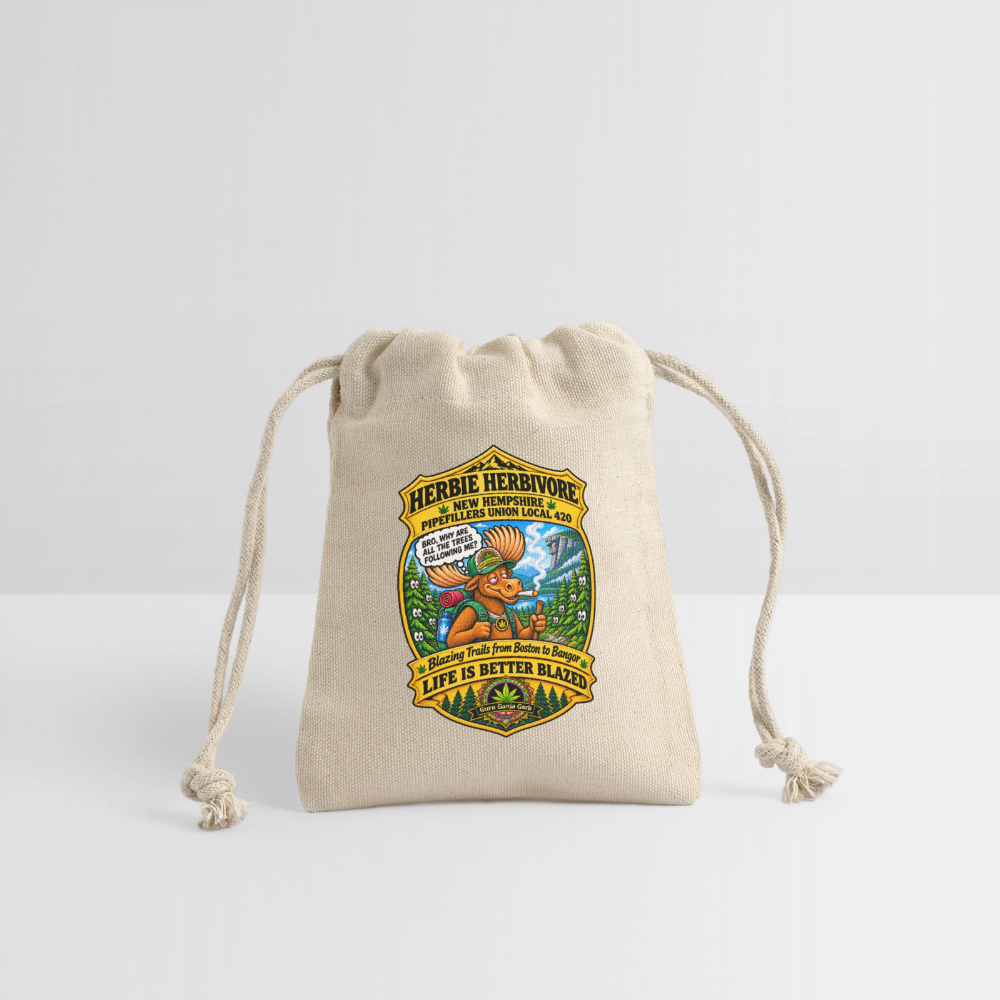 HERBIE HERBIVORE LIFE S BETTER BLAZED Multipurpose Bag - Natural