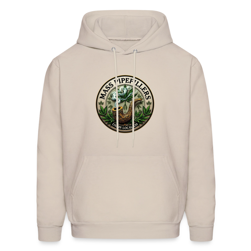 MASS PIPEFILLERS LOCAL 420 Men's Hoodie - Sand