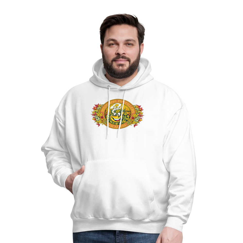 MISSISSIPPI PIPEFILLERS LOCAL 420 F/B DESIGNS Men's Hoodie - white