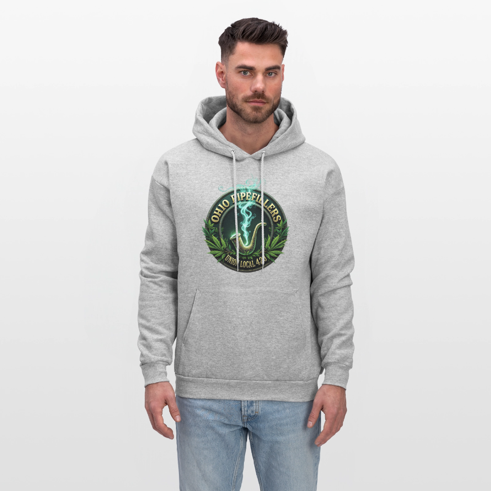 OHIO PIPEFILLERS UNION LOCAL 420 Men's Hoodie - heather gray