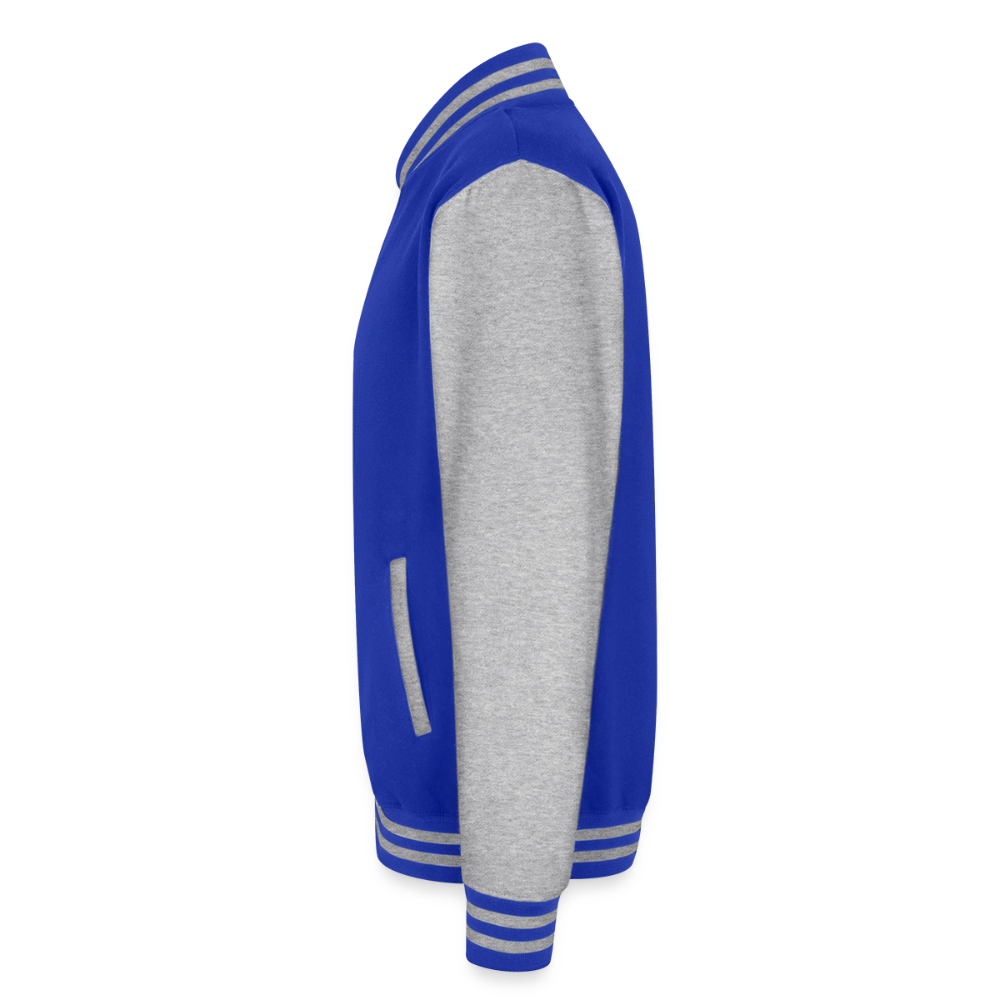 COLORADO PIPEFILLERS LOCAL 420 / 4 EMBLEM Unisex College Sweat Jacket - royal/heather grey