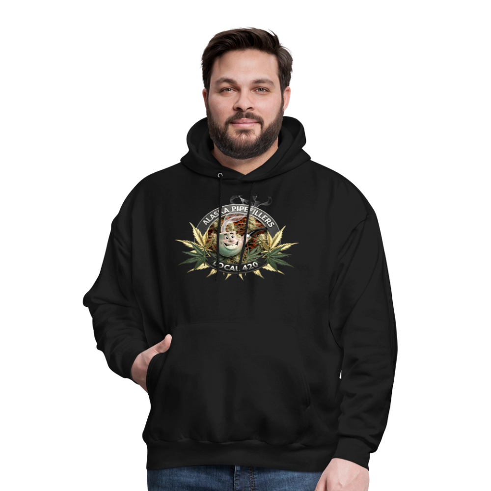 ALASKA  PIPEFILLERS LOCAL 420 F/B DESIGN Men's Hoodie - black