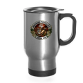 ARKANSAS  PIPEFILLERS LOCAL 420 14oz Stainless Steel Travel Mug - silver