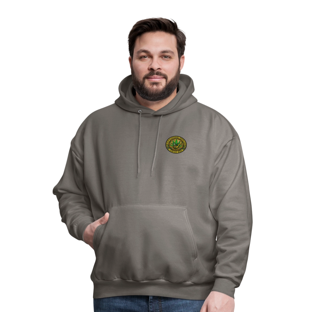 NEW HAMSHIRE PIPEFILLERS LOCAL 420 Men's Hoodie - asphalt gray