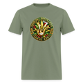 NEBRASKA PIPEFILLERS LOCAL 420 F/B DESIGNS Men's T-Shirt - military green