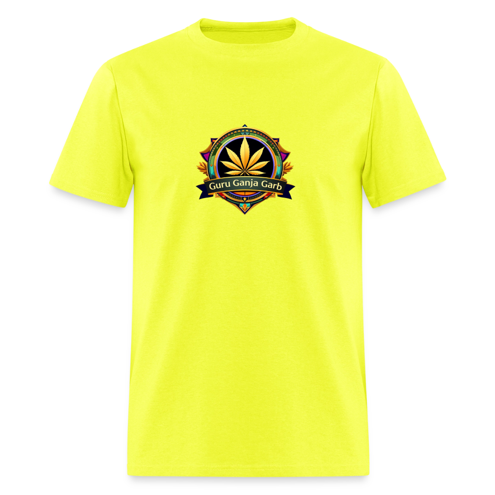 OFFICAL GURU GANJA GARB  GGG Men's T-Shirt - safety green