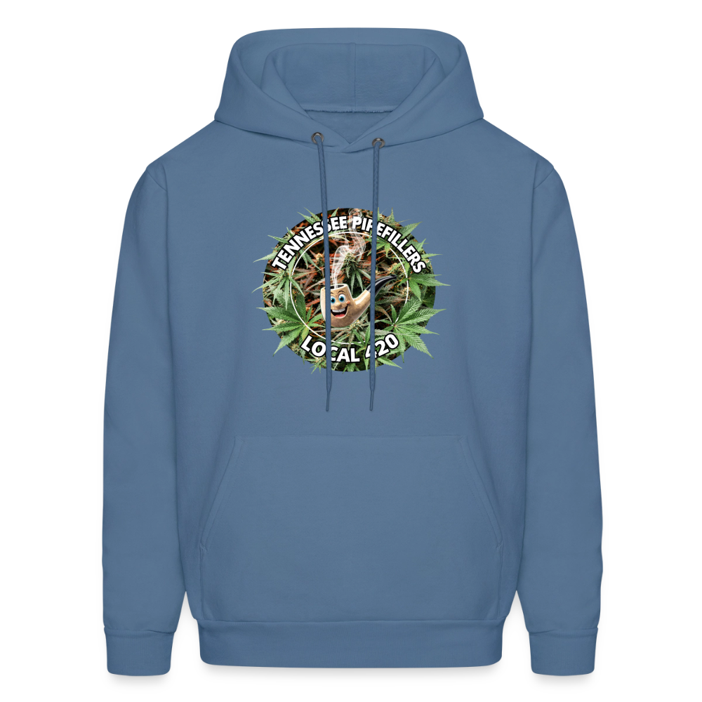 TENNESSEE PIPEFILLERS LOCAL 420 F/B DESIGN Men's  Hoodie - denim blue