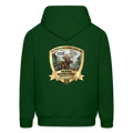 NEW ENGLAND PIPEFILLERS LOCAL 420 HERBIE HERBIVORE F/B EMBLEMS Men's Hoodie - forest green