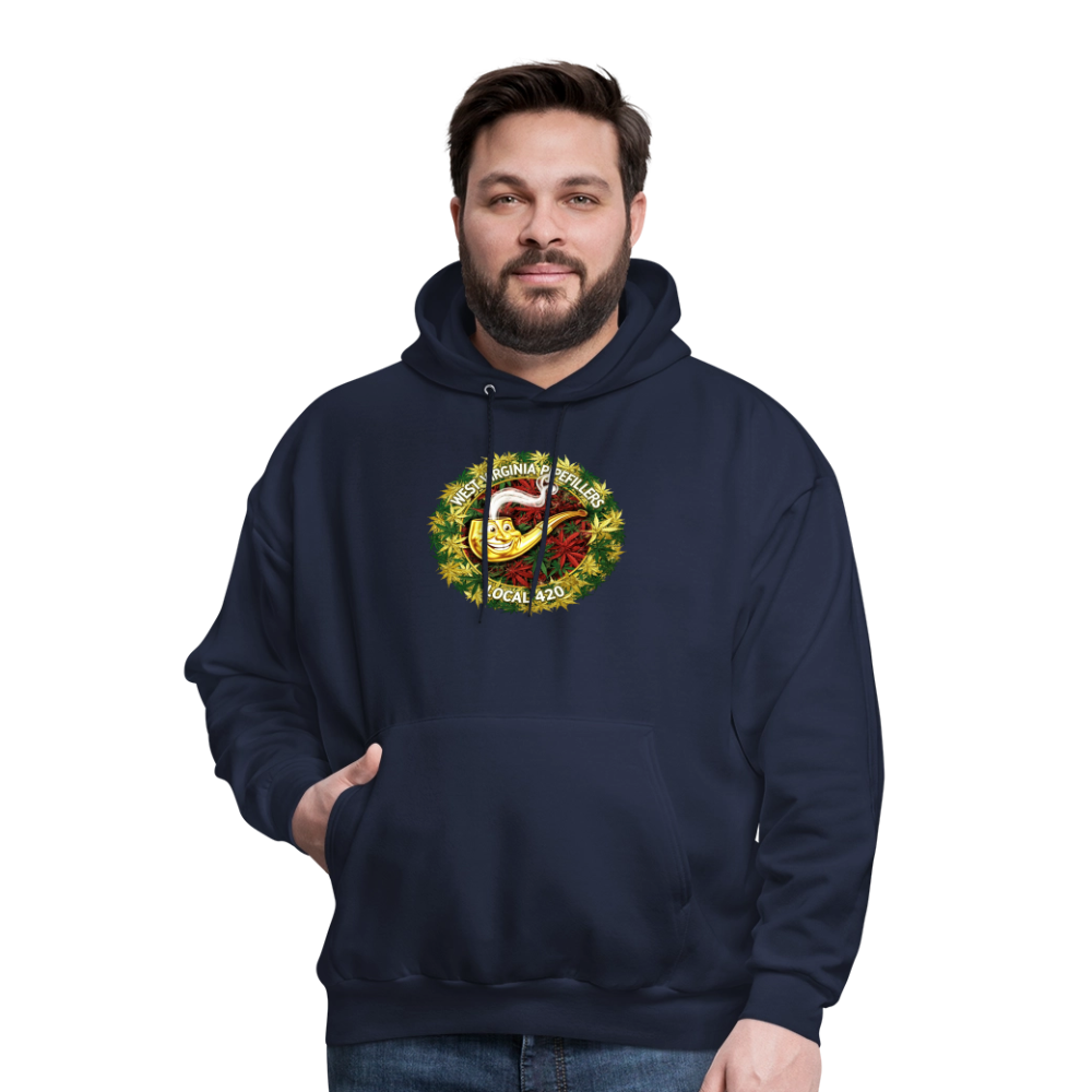 WEST VIRGINIA PIPIEFILLERS LOCAL 420 Men's Hoodie - navy
