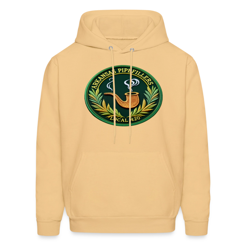 ARKANSAS PIPEFILLERS LOCAL 420  Men's T-Shirt - light gold 