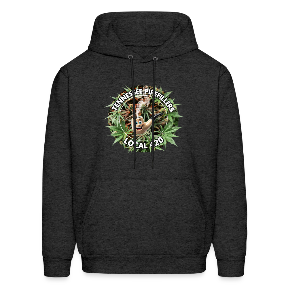 TENNESSEE PIPEFILLERS LOCAL 420 F/B DESIGN Men's  Hoodie - charcoal grey