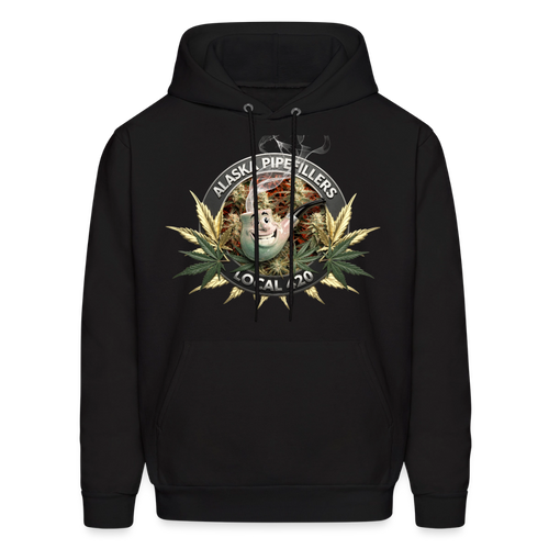 ALASKA  PIPEFILLERS LOCAL 420 F/B DESIGN Men's Hoodie - black