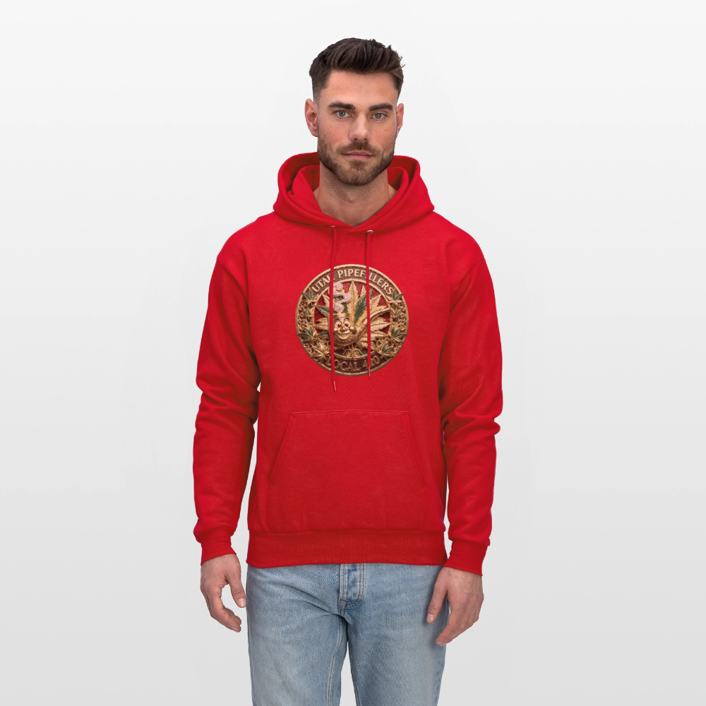 UTAH PIPEFILLERS LOCAL 420 Men's  Hoodie - red