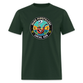IDAHO PIPEFILLERS LOCAL 420 F/B DESIGN Men's T-Shirt - forest green
