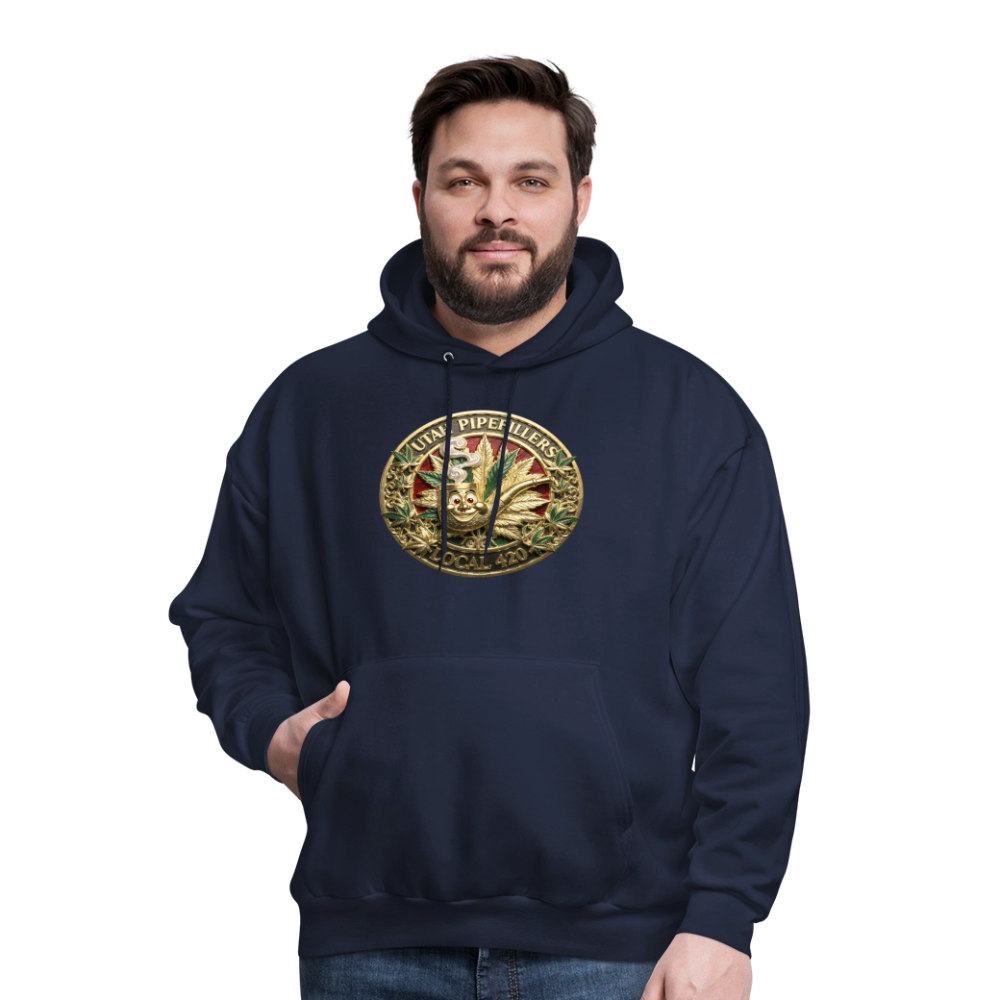 UTAH PIPEFILLERS LOCAL 420 F/B DESIGN Men's Hoodie - navy