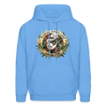 FLORIDA PIPEFILLERS LOCAL 420 F/B DESIGN Men's Hoodie - carolina blue