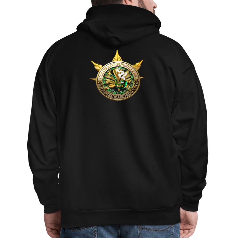 COLORADO PIPEFILLERS LOCAL 420 Men's Hoodie - black