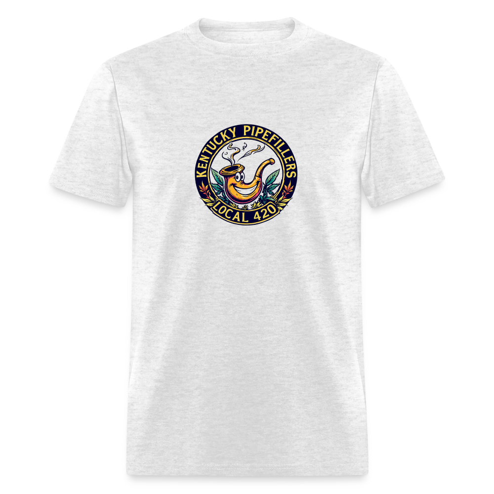 KENTUCKY  PIPEFILLERS LOCAL 420 Men's T-Shirt - light heather gray