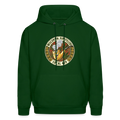 WISCONSIN PIPEFILLERS LOCL 420 Men's Hoodie - forest green