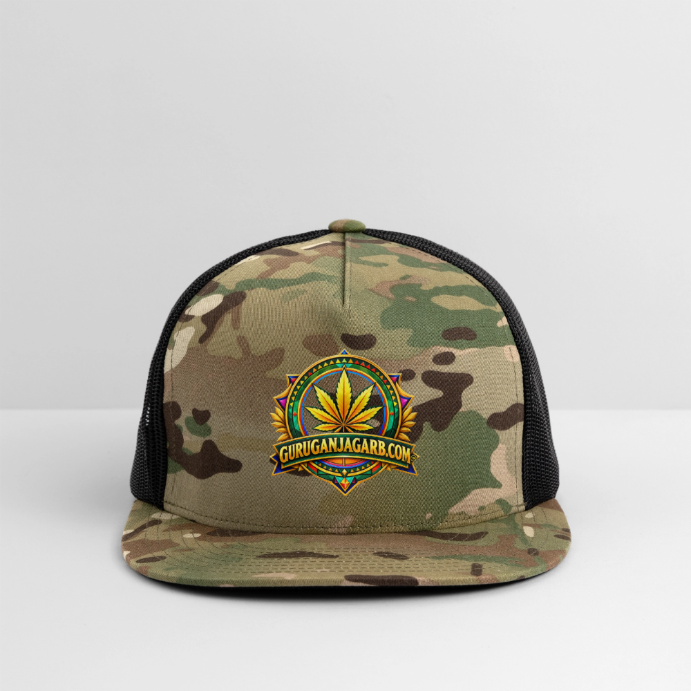 GGGGTM CAMO TRUCKER CAP - MultiCam\black