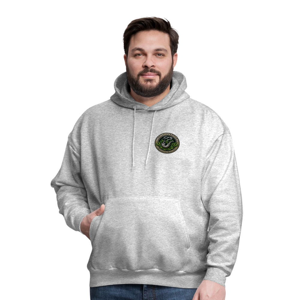 OREGON PIPEFILLERS UNION LOCAL 420 Men's Hoodie - heather gray