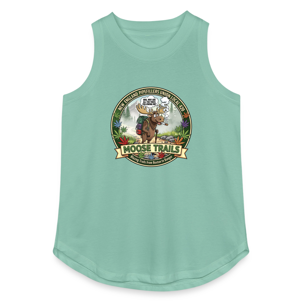 NEW ENGLAND PIPEFILLERS UNIONLOCAL 420 Women's Relaxed Tank Top - saltwater
