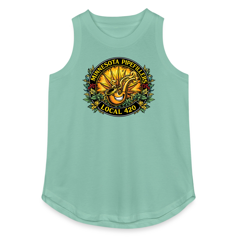 MINNESOTA PIPEFILLERS LOCAL 420 Women's Relaxed Tank Top - saltwater