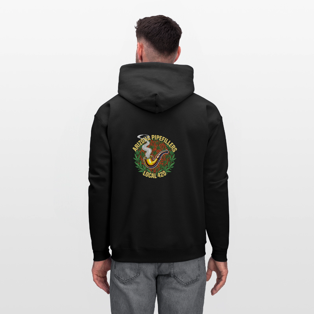 ARIZONA PIPEFILLERS LOCAL 420 F/B DESIGN Men's Hoodie - black
