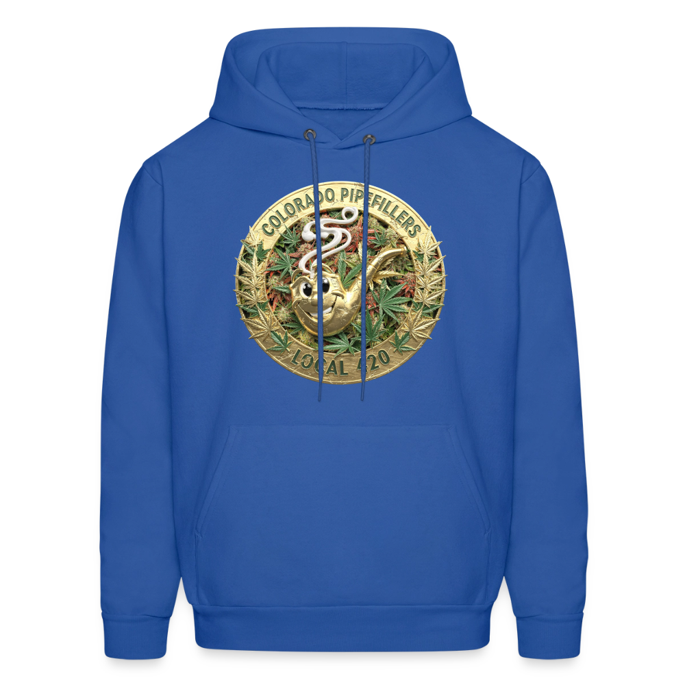 COLORADO PIPEFILLERS LOCAL 420 Men's Hoodie - royal blue