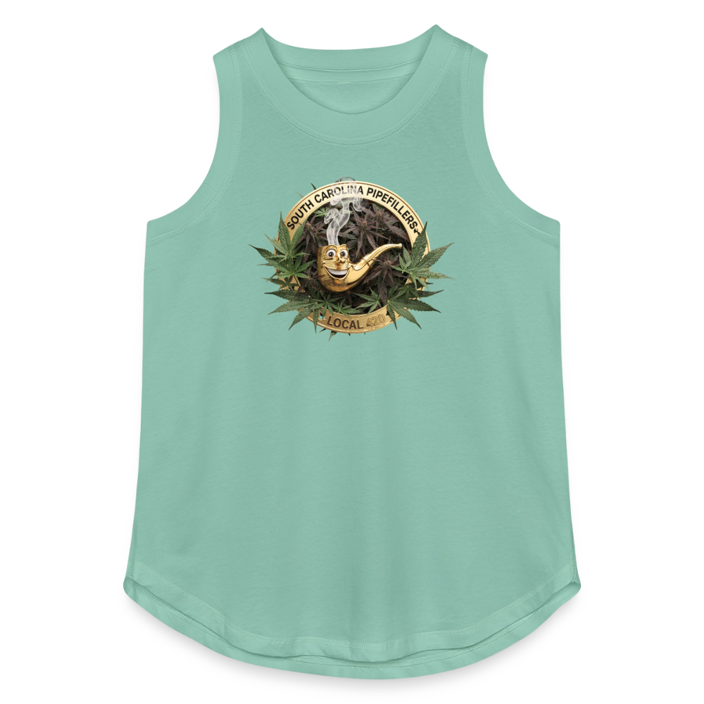 SOUTH CAROLINIA PIPEFILLERS LOCAL 420 Women's Relaxed Tank Top - saltwater