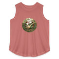 WYOMING PIPEFILLERS LOCAL 420 F/B DESIGN Women's Curvy Relaxed Tank Top - mauve