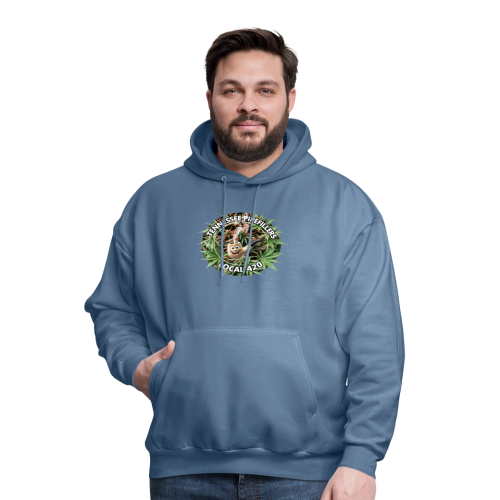 TENNESSEE PIPEFILLERS LOCAL 420 F/B DESIGN Men's  Hoodie - denim blue