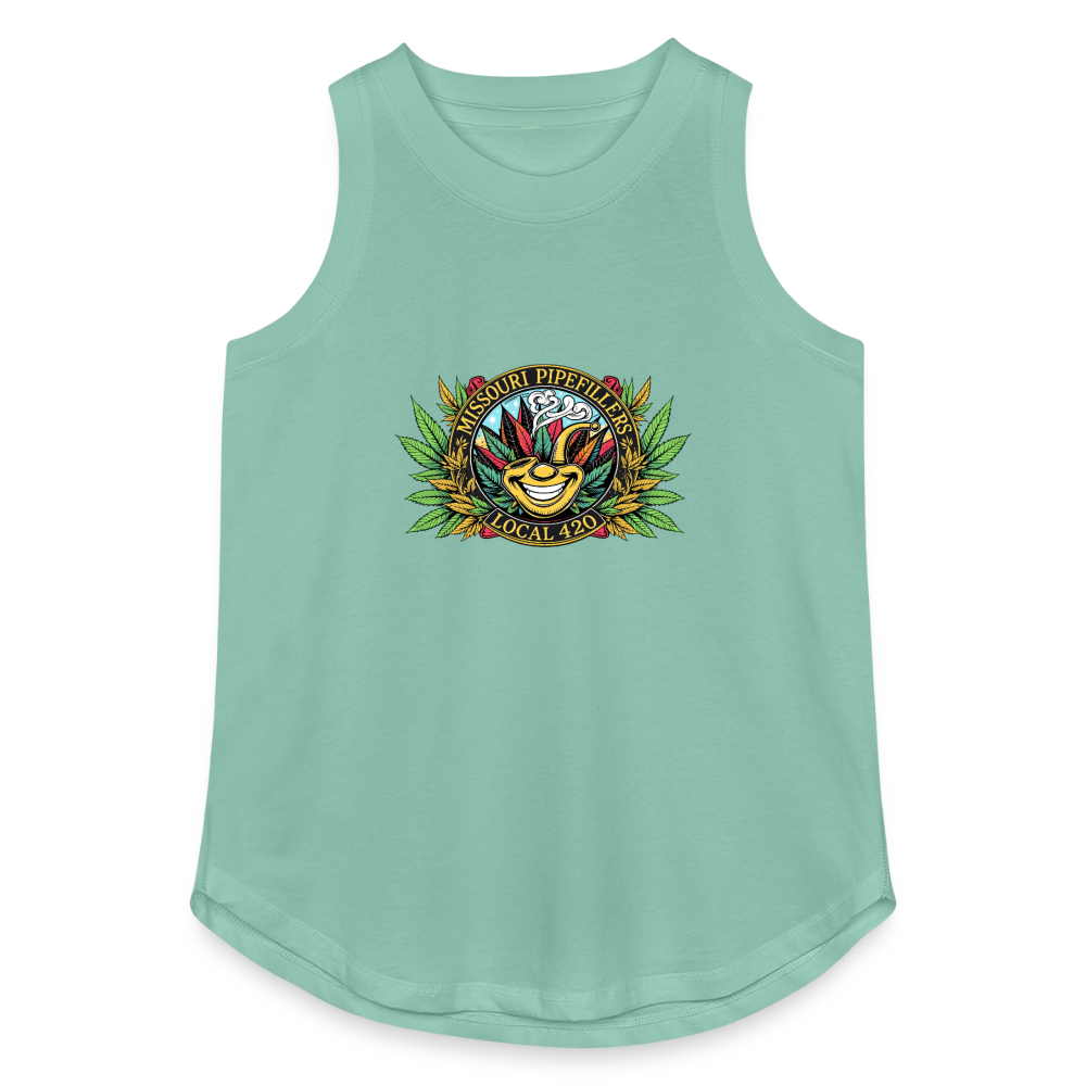 MISSOURI PIPEFILLERS LOCAL 420 Women's Relaxed Tank Top - saltwater