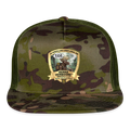 US PIPEFILLERS UNION LOCAL 420 BRO, HERBIE HERBIVORE CAMO Trucker Hat - MultiCam\green