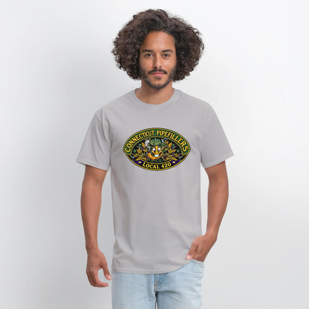 CONNECTICUT PIPEFILLERD LOCAL 420Men's T-Shirt - rock