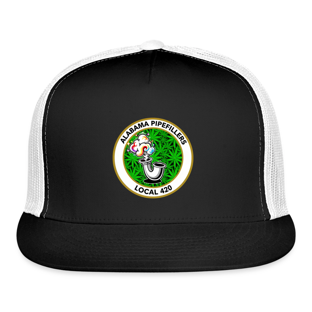 ALABAMA PIPEFILLERS LOCAL 420 Trucker Hat - black/white