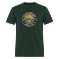 MAINE PIPEFILLERS LOCAL 420 2 EMBLEM Men's T-Shirt - forest green