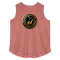 INDIANA PIPEFILLERS LOCAL 420 F/B DESIGN Women's Curvy Relaxed Tank Top - mauve