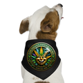 LOUISIANA PIPEFILLERS LOCAL 420 Dog Bandana - black