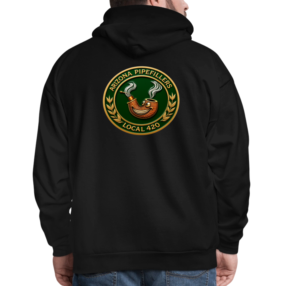ARIZONIA PIPEFILLERS LOCAL 420 F/B DESIGN Men's Hoodie - black