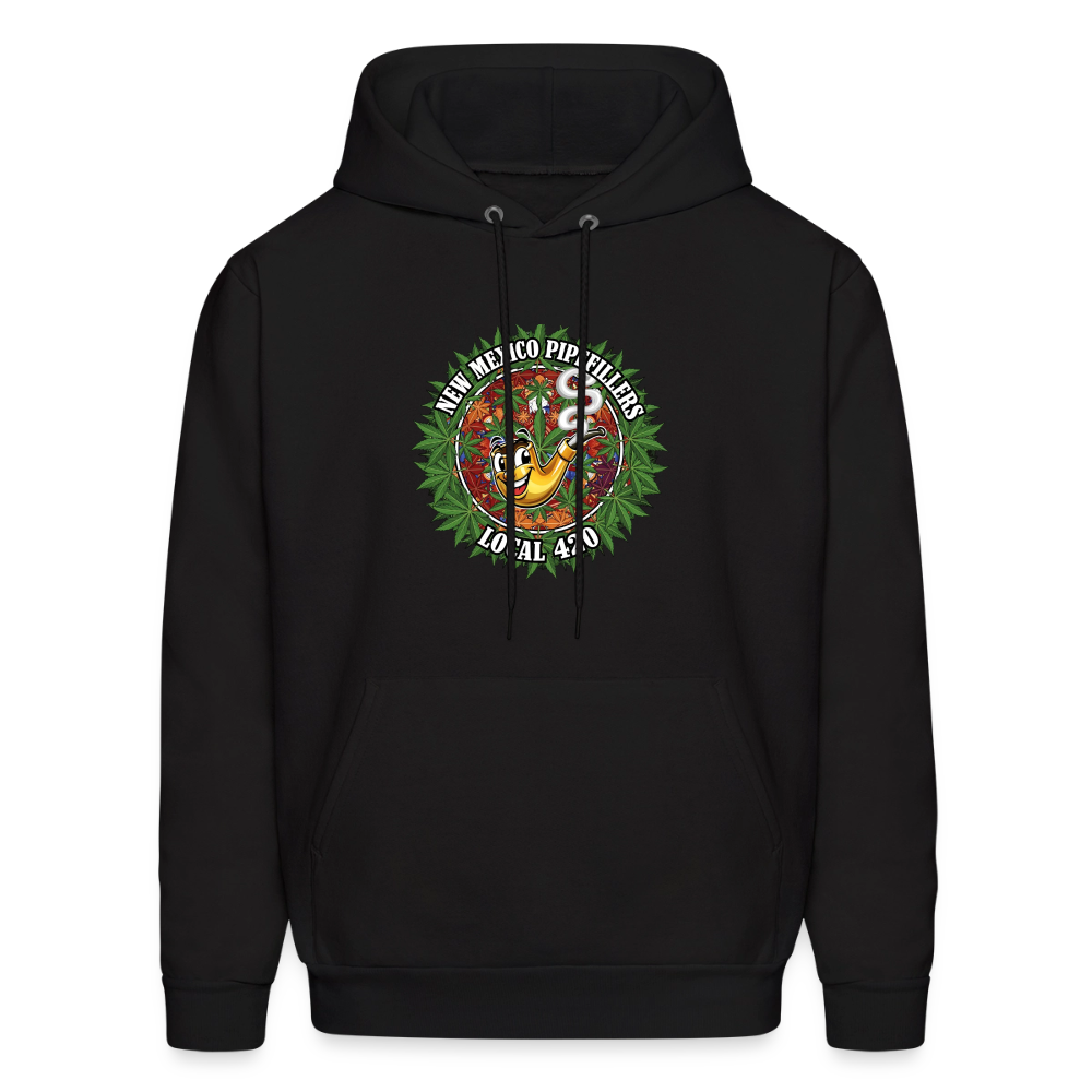 NEW MEXICO PIPEFILLERS LOCAL 420 Men's Hoodie - black