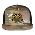 GURU GANJA GARB LOGO Men's Trucker Hat - MultiCam\black
