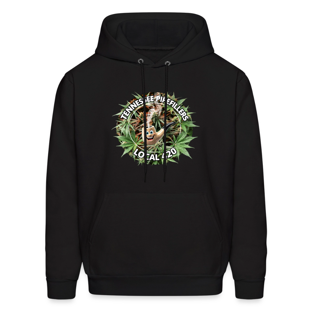 TENNESSEE PIPEFILLERS LOCAL 420 F/B DESIGN Men's  Hoodie - black