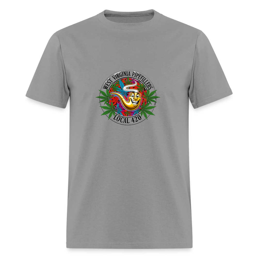 WEST VIRGINIA PIPEFILLERS LOCAL 420 Men's T-Shirt - rock